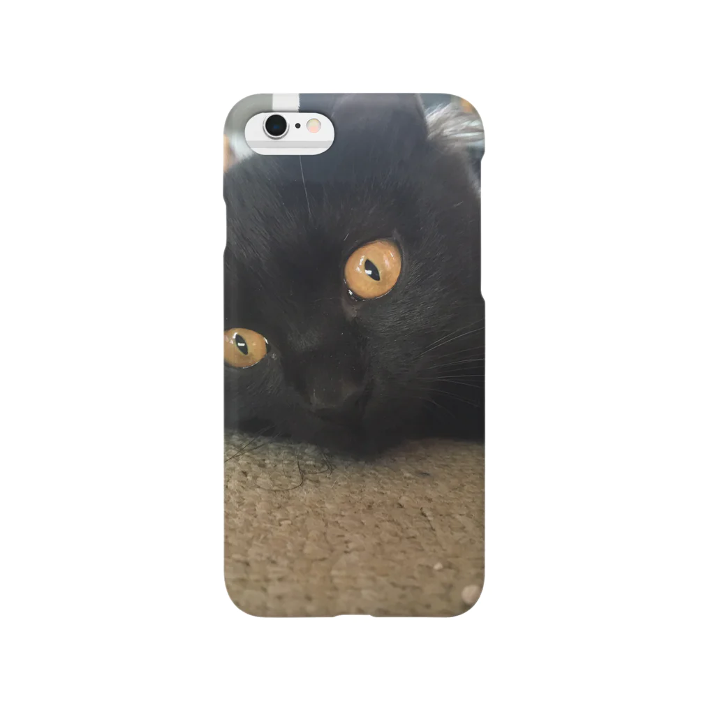 天孫降臨の黒猫 Smartphone Case