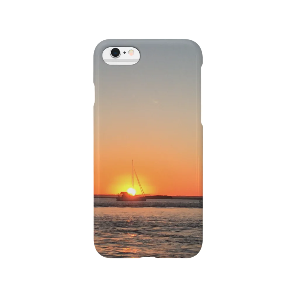 Seriyyyyyのオーストラリア Sunset on the Gold Coast 🇦🇺 Smartphone Case