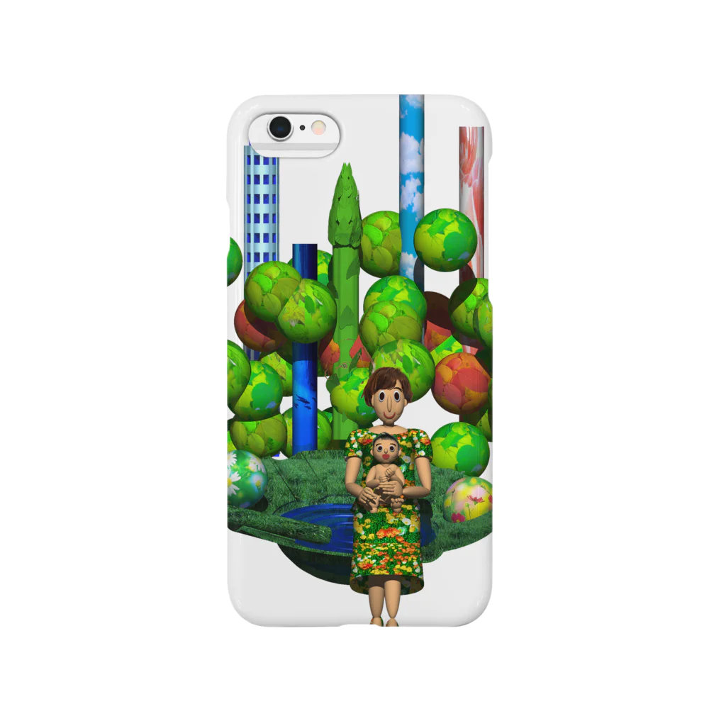 セビリヤの怒髪師のMother,Nature,Son&Green  スマホケース