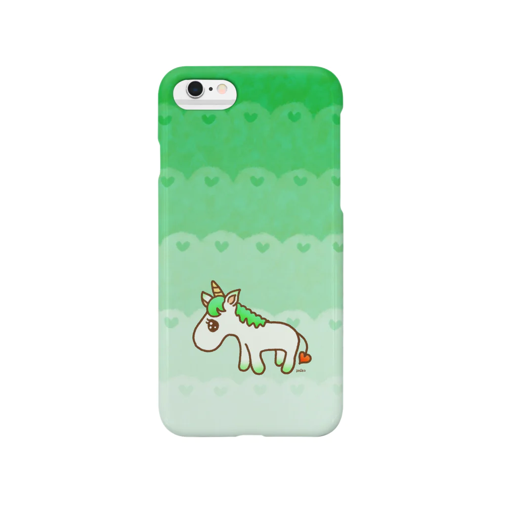 さぁこのgreen unicorn♡ スマホケース