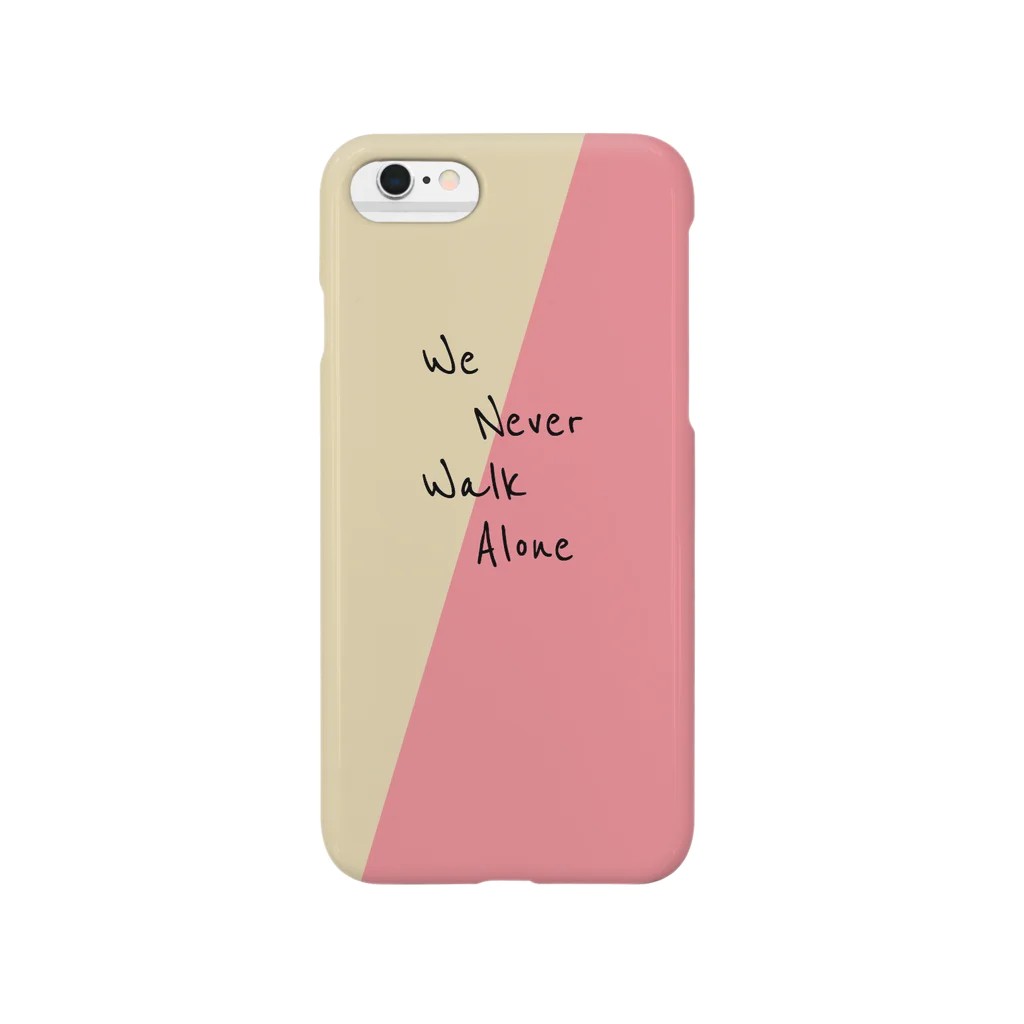 We Never Walk AloneのWe Never Walk Alone Smartphone Case