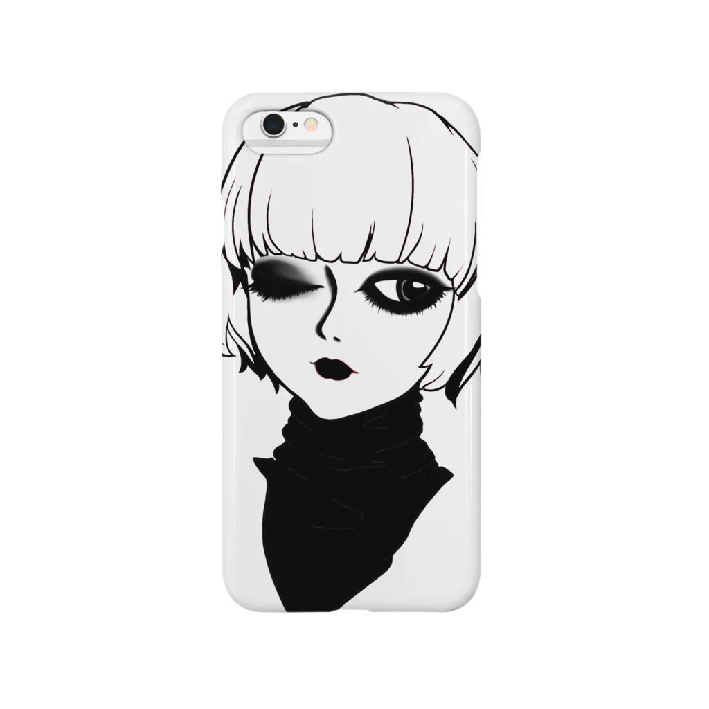 蝶々女子屋のartistic girl Smartphone Case