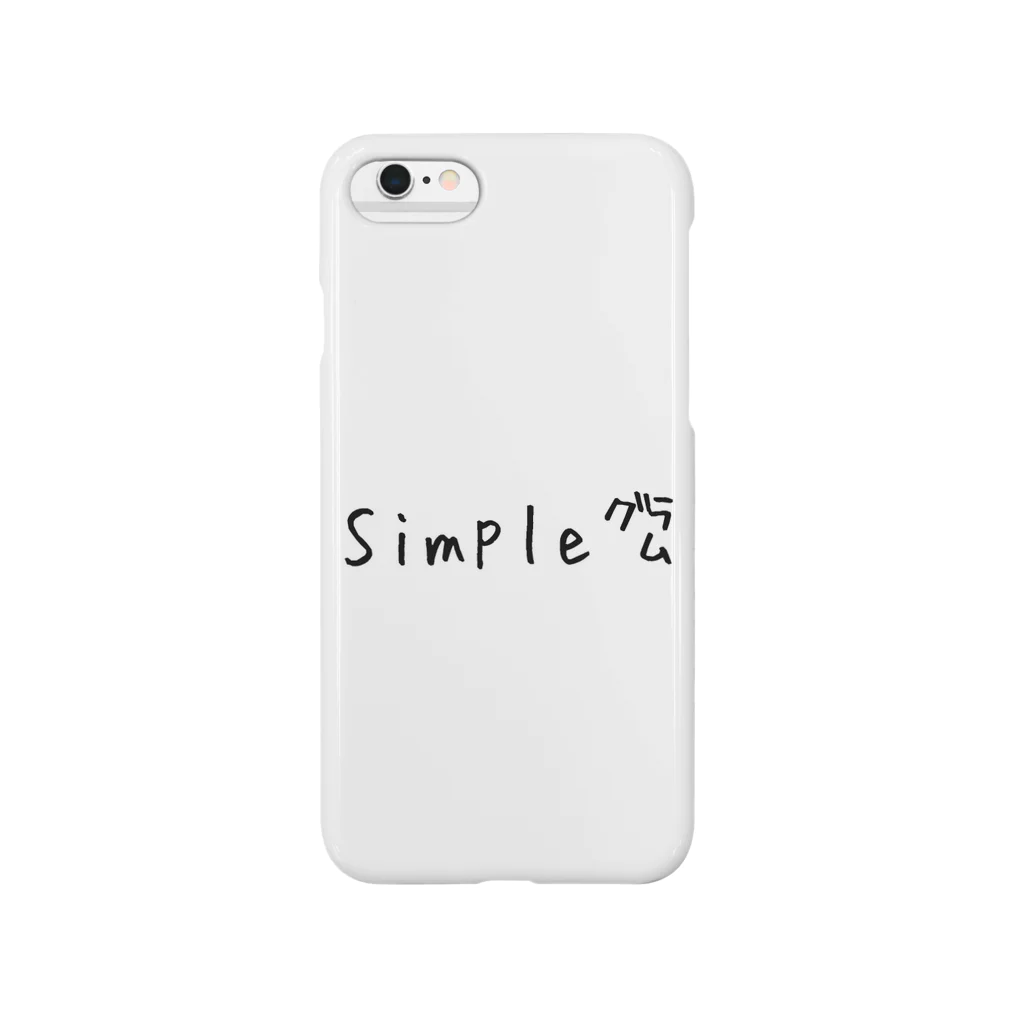 amusant le designのSimple㌘ スマホケース