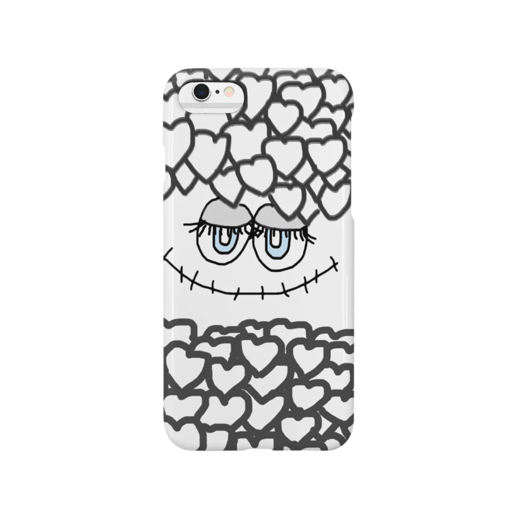 。のハートにこちゃん Smartphone Case