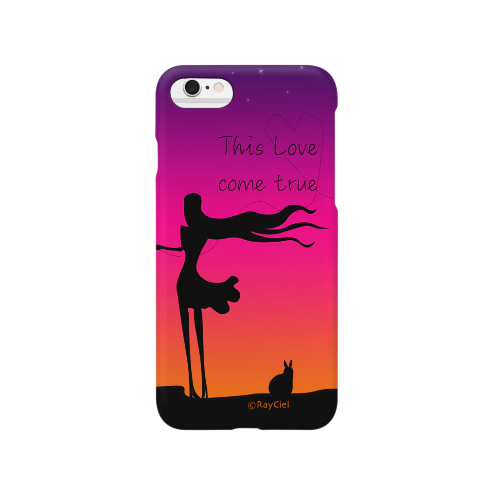 lelehuna0のLoveComeTrue Smartphone Case