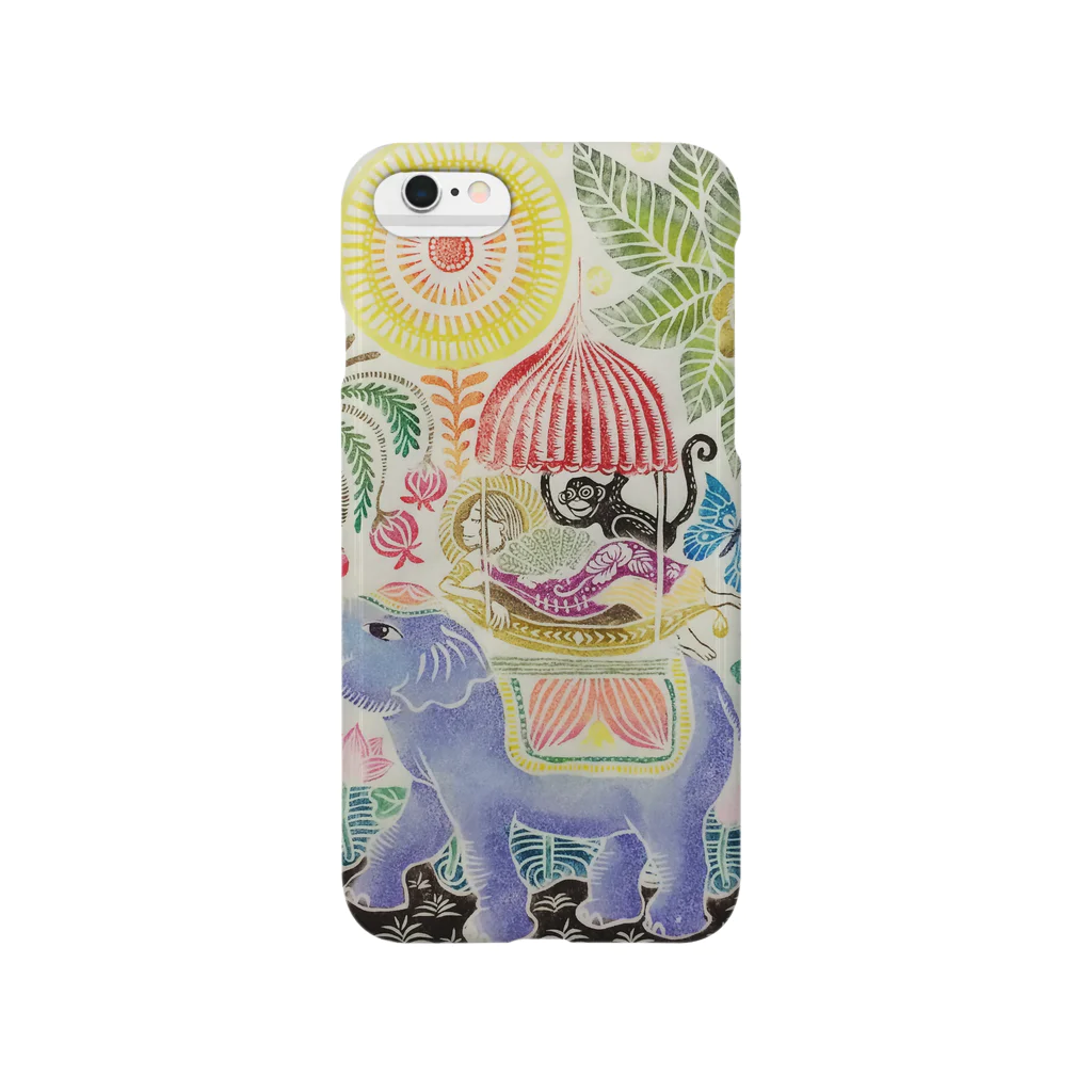 津久井智子のJalan Monkey Forest Smartphone Case