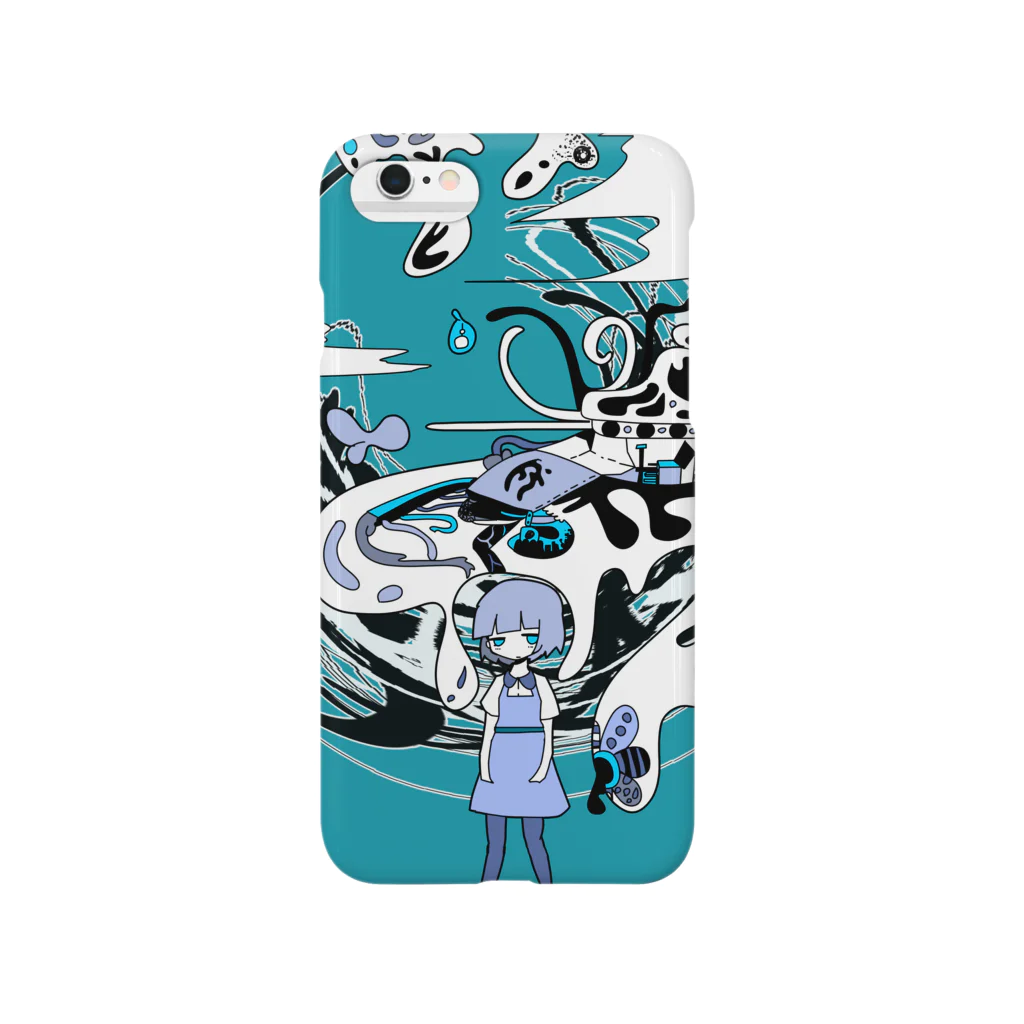 もりのくまさんのmizuironouatu Smartphone Case