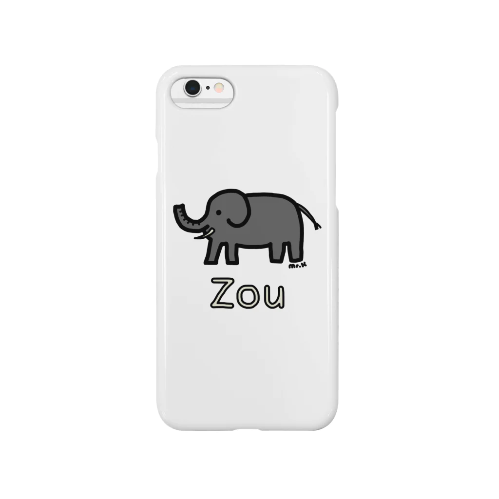 MrKShirtsのZou (ゾウ) 色デザイン Smartphone Case