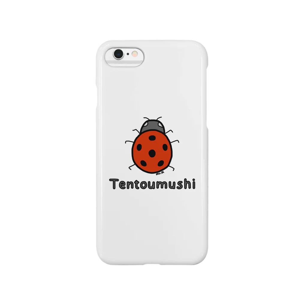 MrKShirtsのTentoumushi (てんとう虫) 色デザイン スマホケース