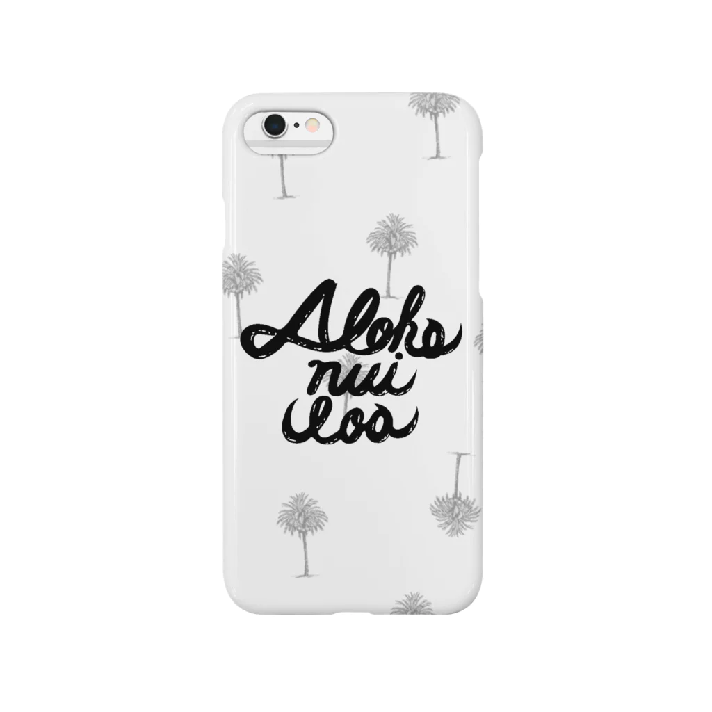 Aloha nui loaのオリジナルロゴiphoneケース Smartphone Case