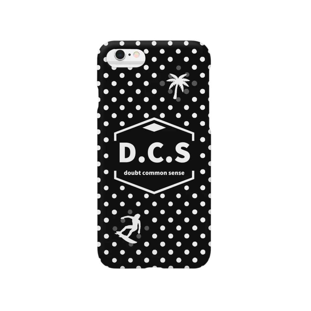 D.C.SのD..C.Sドットブラックサーファー スマホケース