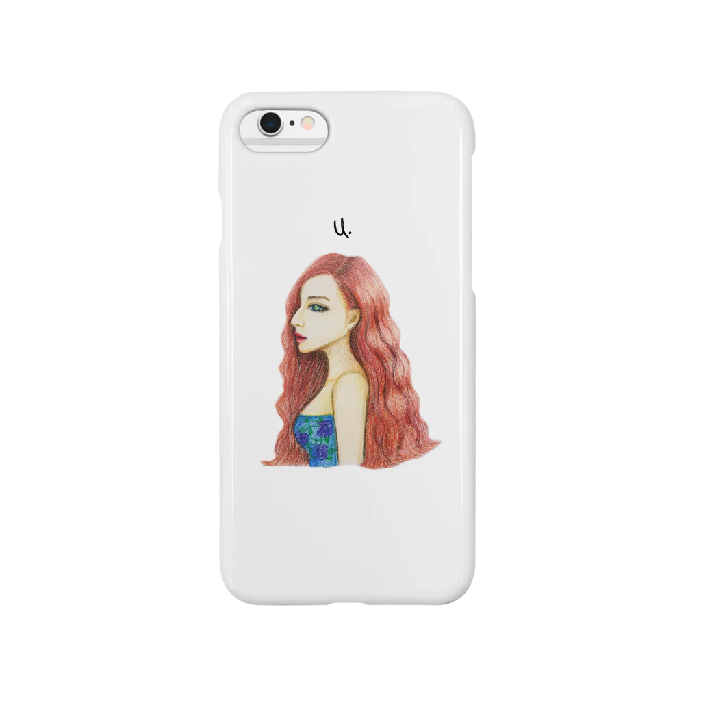 M i k a の赤髪少女 Smartphone Case