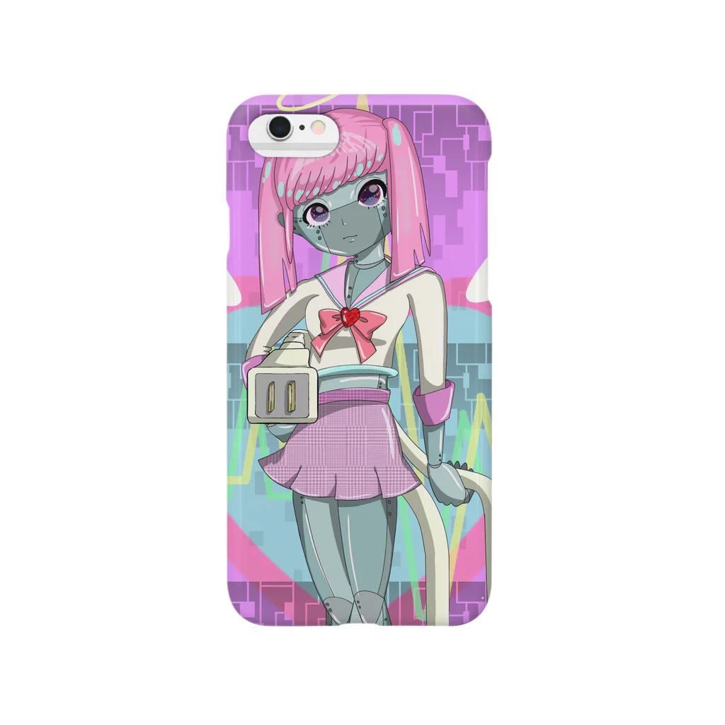 蒸すかちゃまのツインテセーラーロボ美少女 Smartphone Case