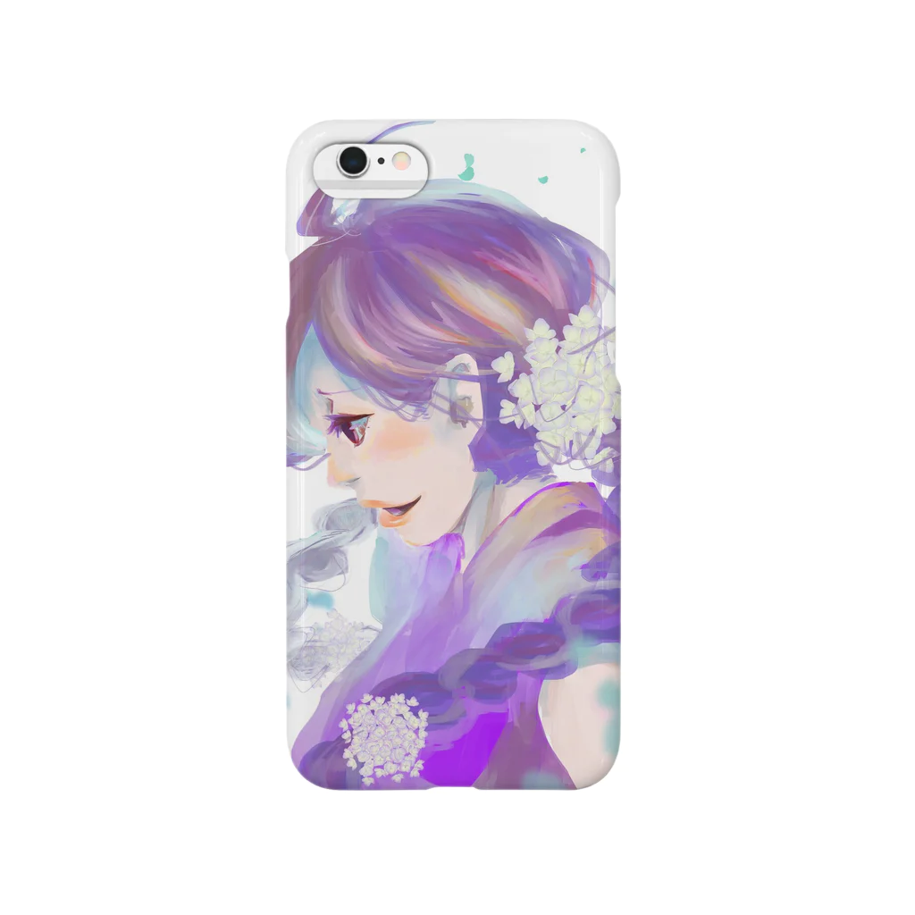 緋-ake-のアジサイ姫 Smartphone Case