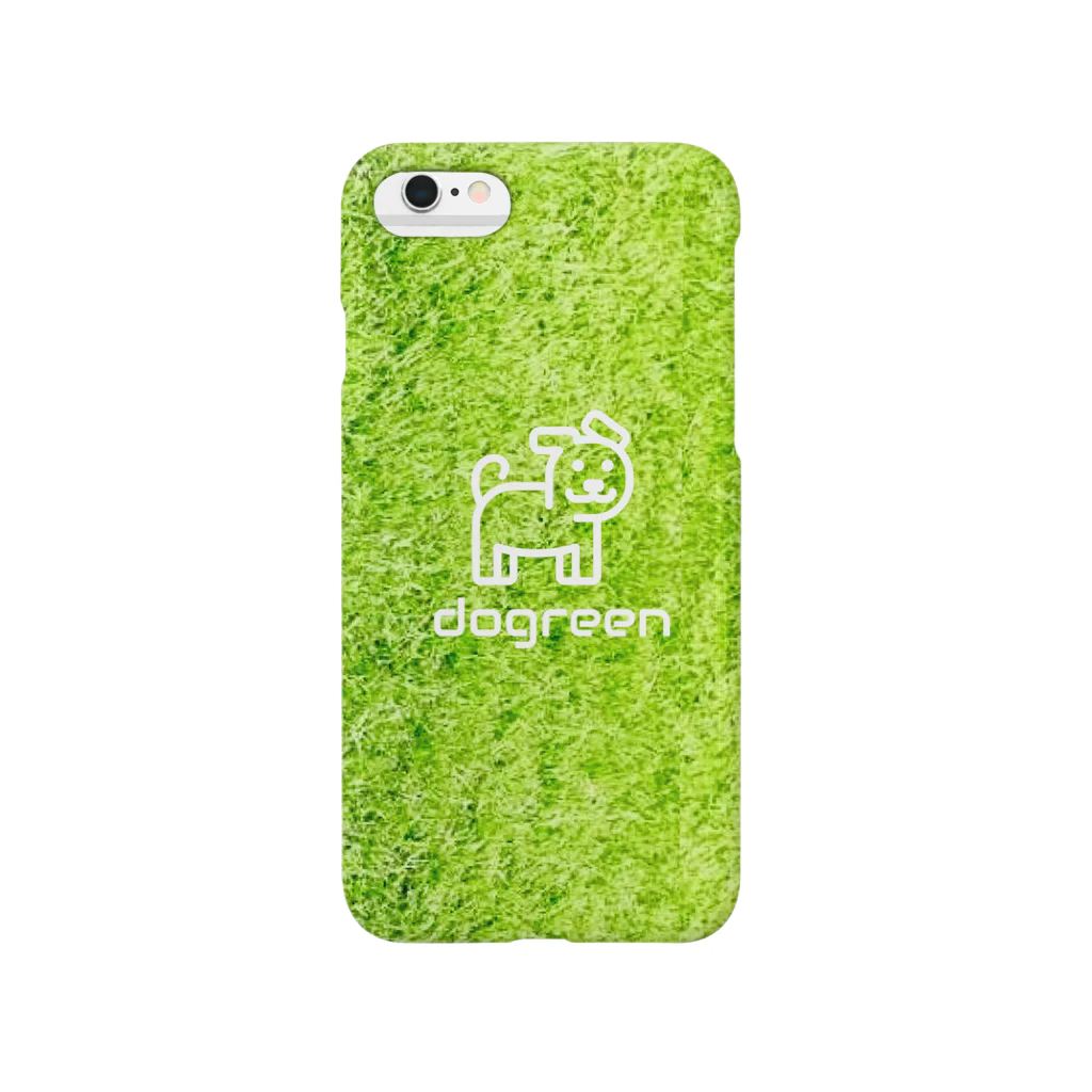 dogreenの芝犬 スマホケース