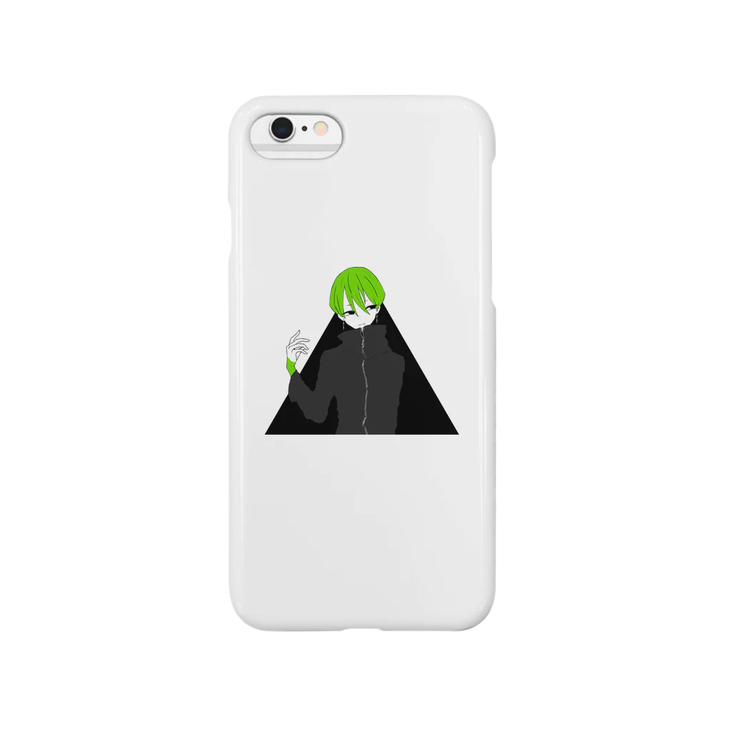 AkeMeloWarehouseのMy color. [W/G] Smartphone Case