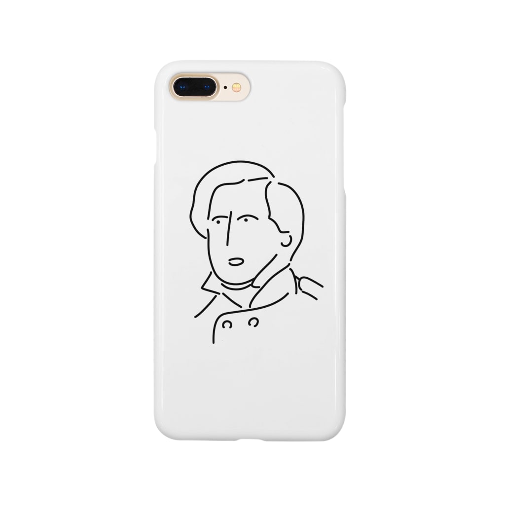 ペリー イラスト 偉人 黒船 Smartphone Cases Iphone By Aliviosta Suzuri