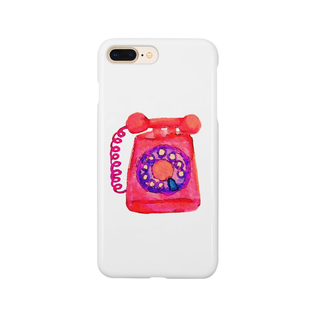 ピンクの公衆電話 Smartphone Cases Iphone By のぐちさき S Illustn Suzuri