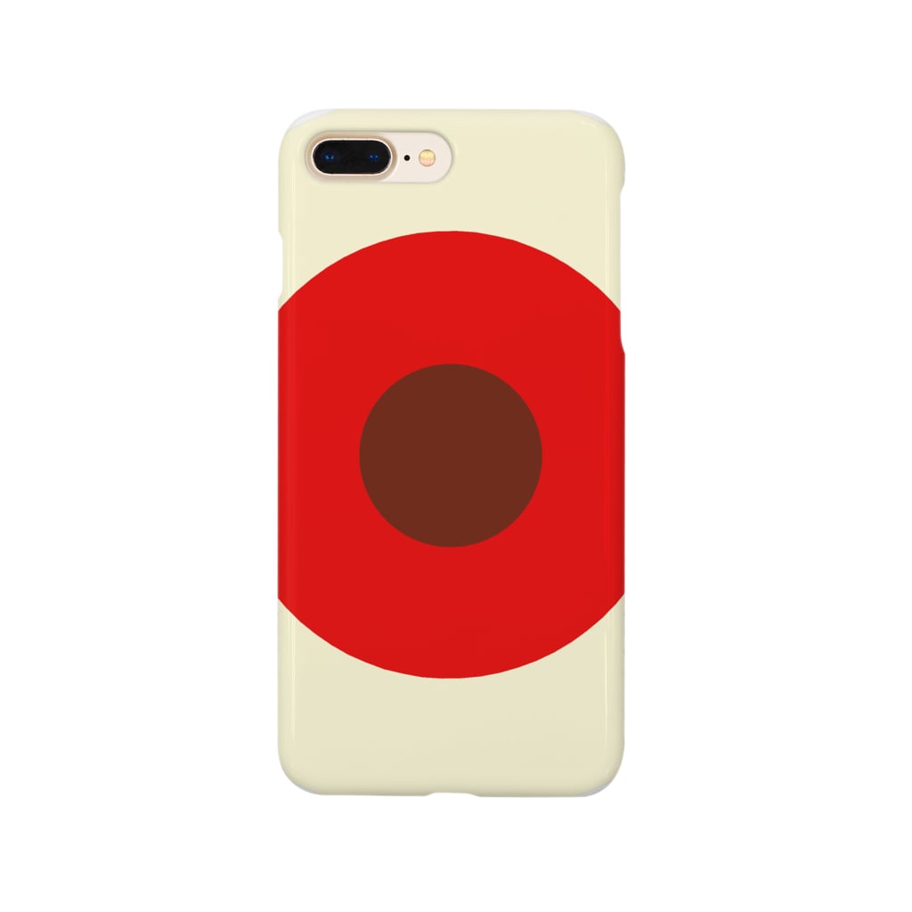 CORONET70のサークルa・クリーム・赤・チョコ Smartphone Case