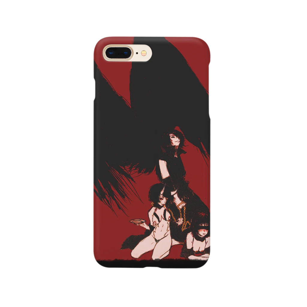 Al C.Z. OlivierのSmarthphone case, The Devil スマホケース