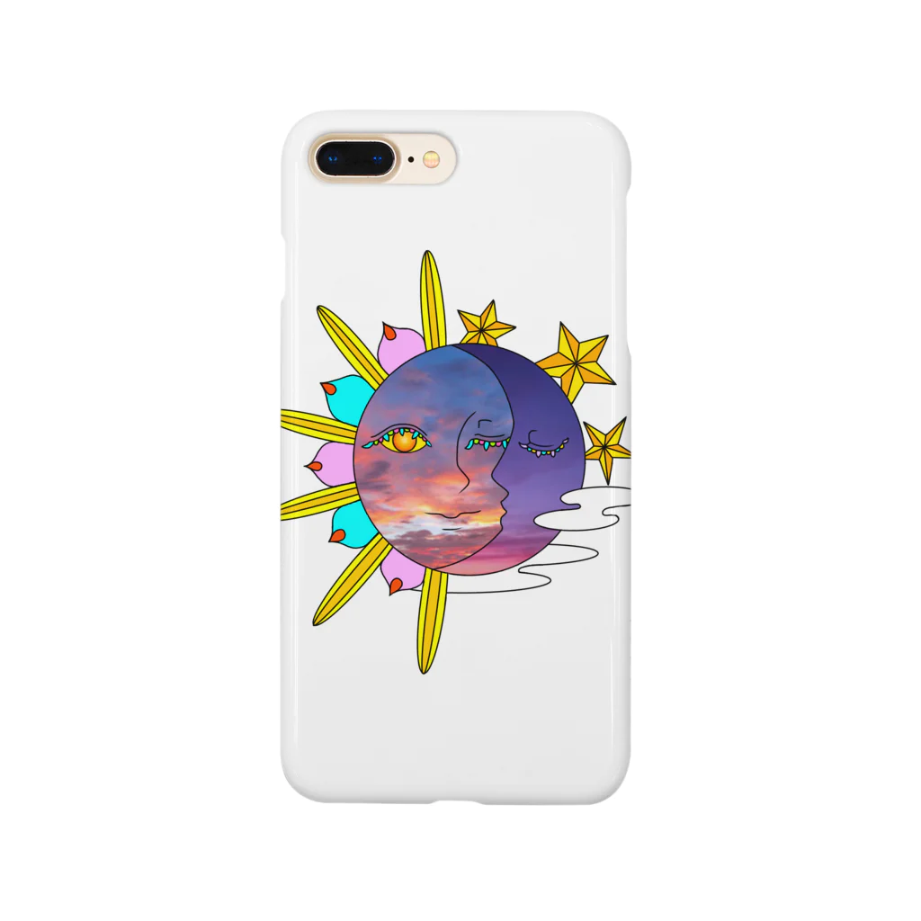 A-KatzelのEl sol y La luna Smartphone Case