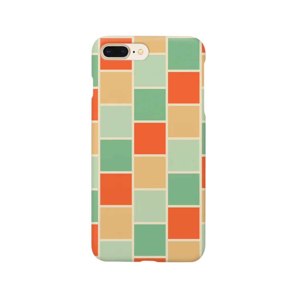 ふらっとなでざいんのSquares No. 2 Smartphone Case