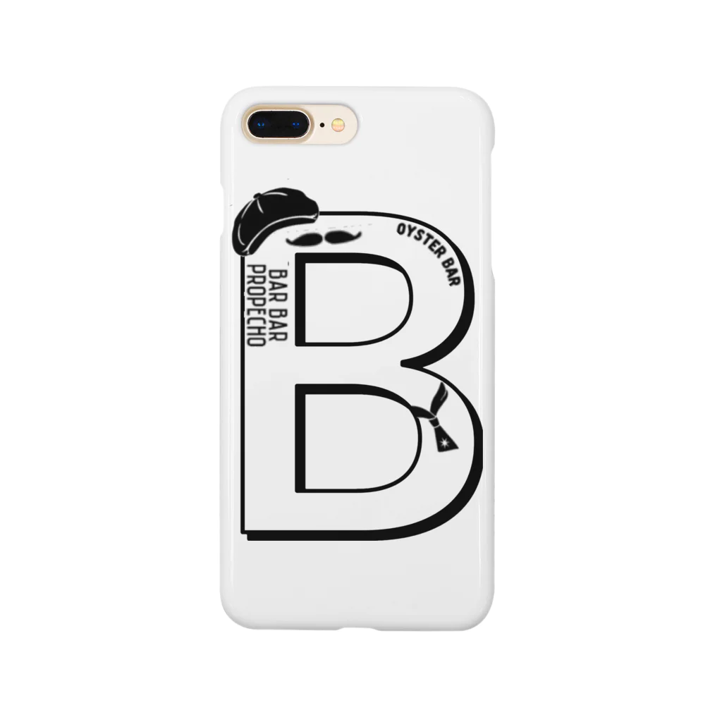 b.b propecho clothesの propecho「B」 スマホケース