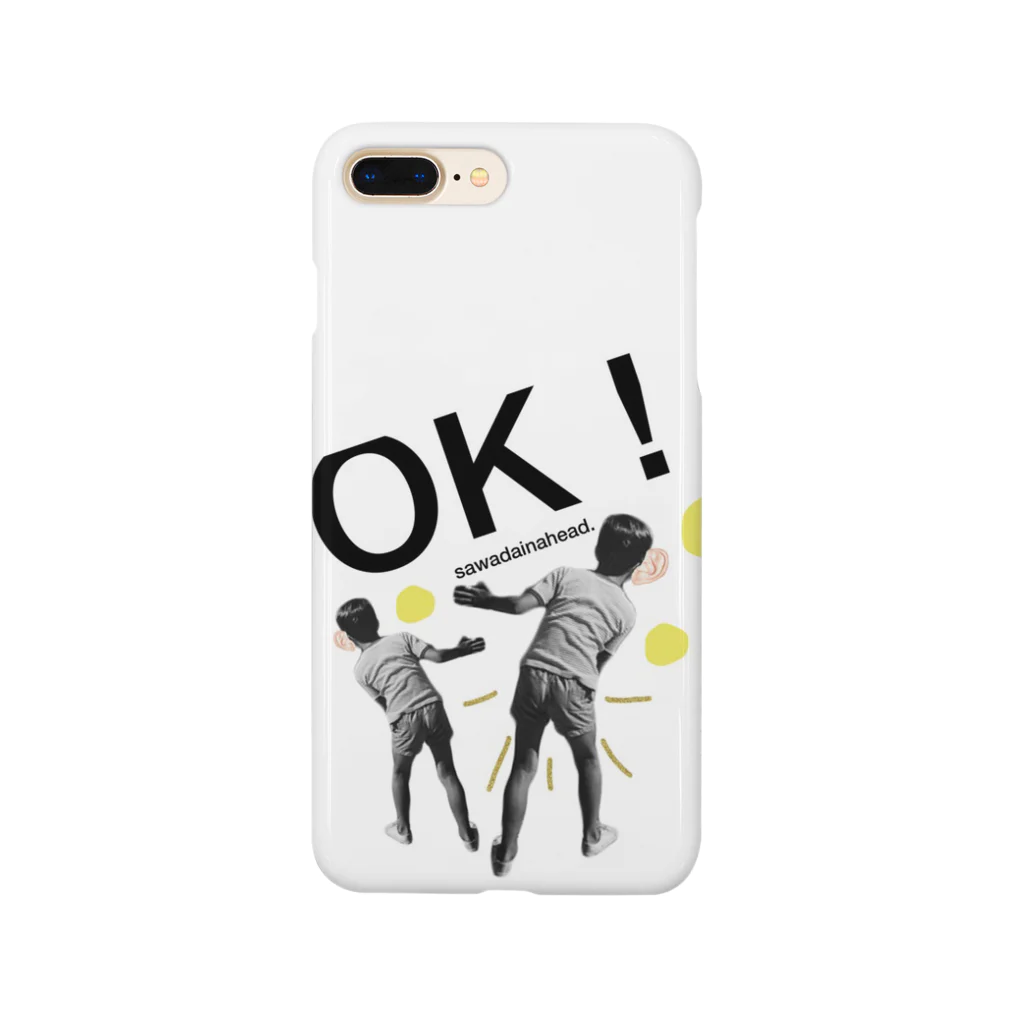 @澤田の頭の中 ＝ アーティスト🎨の澤田の頭の中シリーズ @OK Smartphone Case