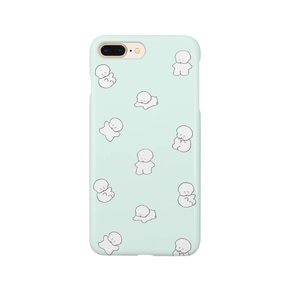 ワヌ山のワヌワヌワヌ（ミント色） Smartphone Case