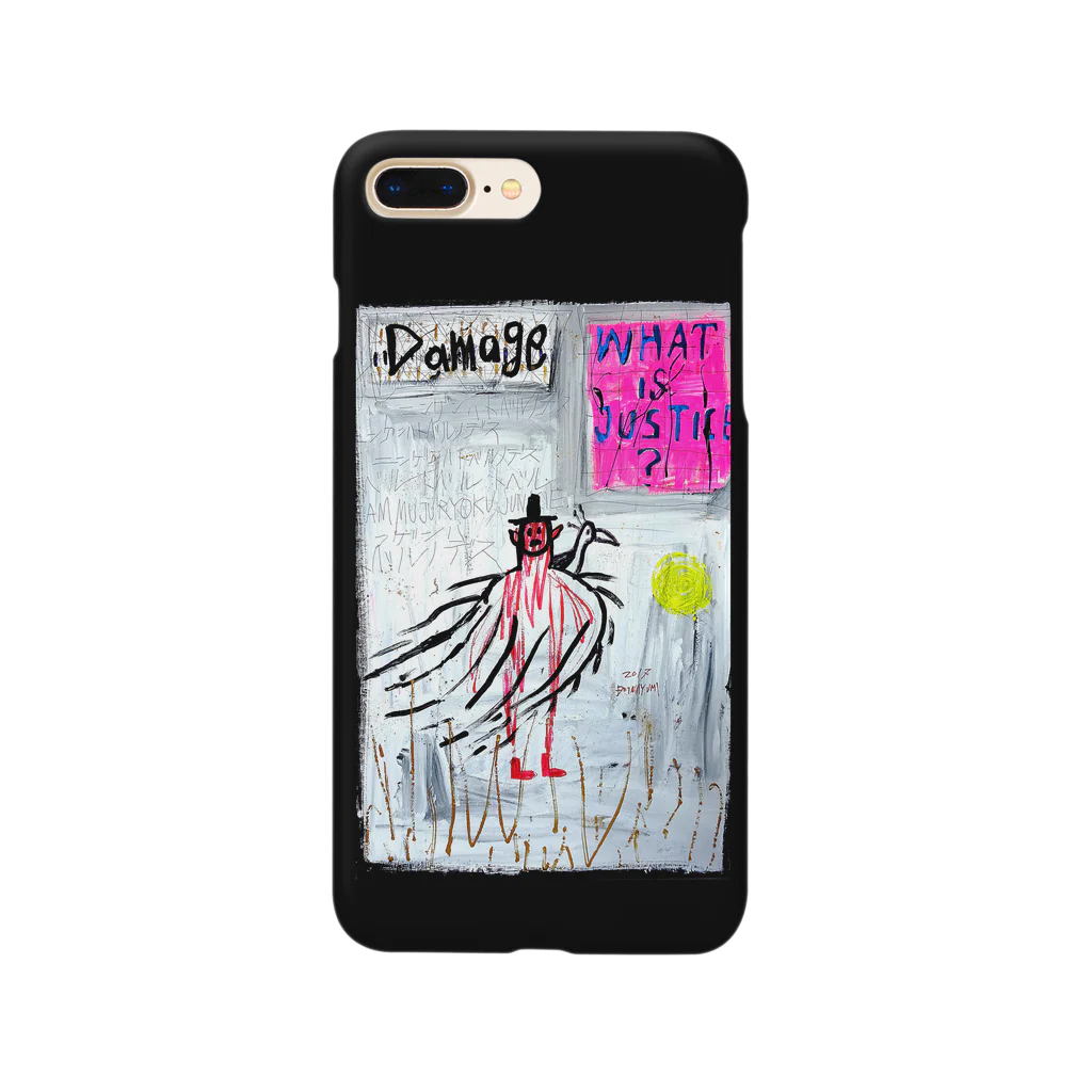 DoiMayumiのPOP ART（Brain Damage） スマホケース