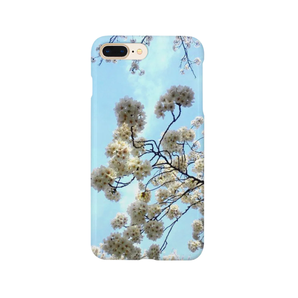 花色七色のソメイヨシノ Smartphone Case