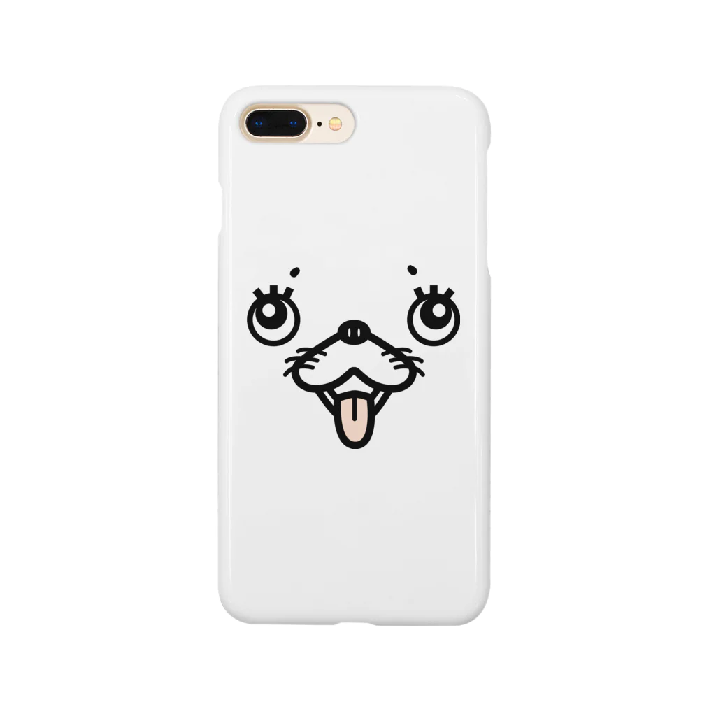 honey-designの犬顔 Smartphone Case