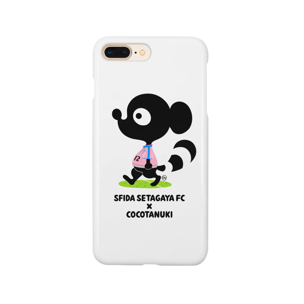 茉莉香｜Marikaのスフィーダ世田谷FC×ココタヌキ コラボグッズ(アウェイ) Smartphone Case