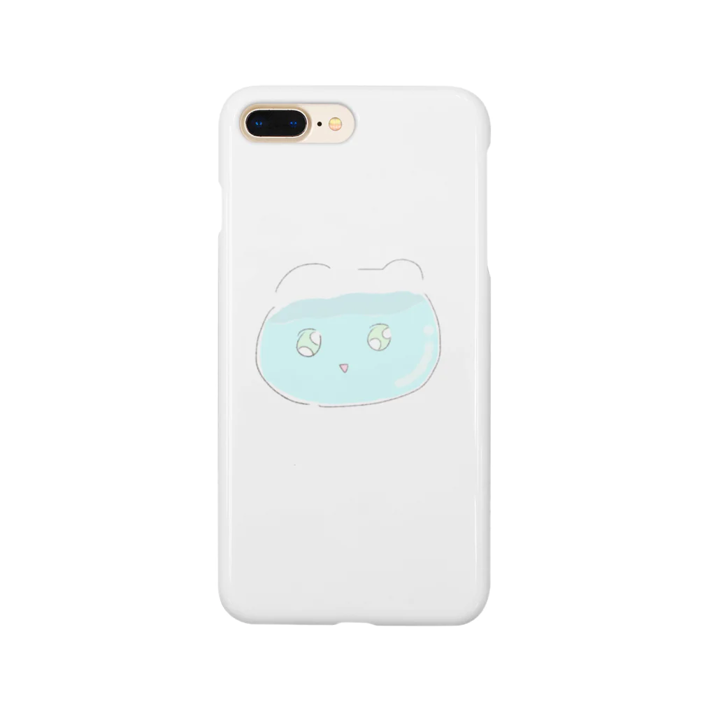 uuUo_oUのたぷたぷもふもふのしろいの Smartphone Case