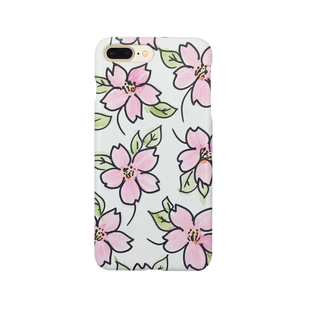 -SakiOono-のcherry blossom 桜 Smartphone Case