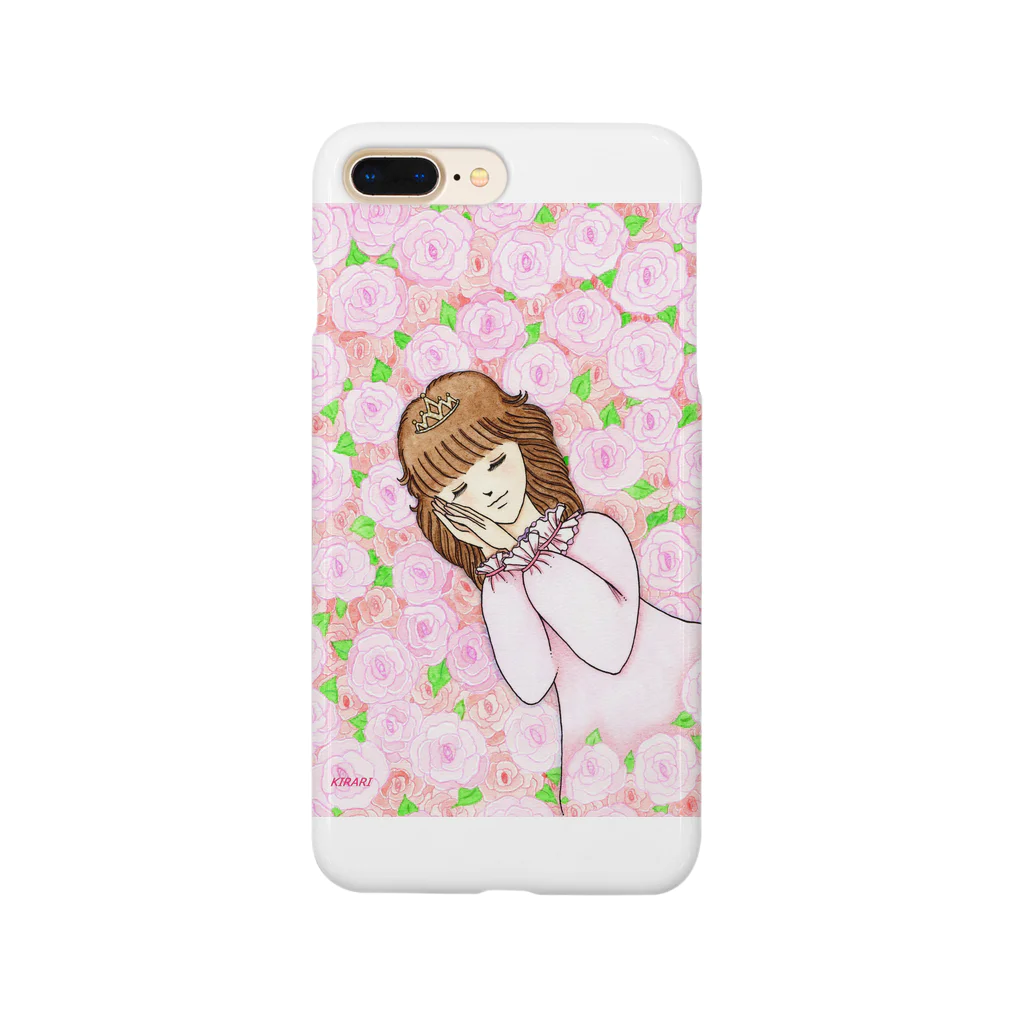 KIRARIの夢色雑貨屋さんの｢薔薇の中の眠り姫｣ Smartphone Case