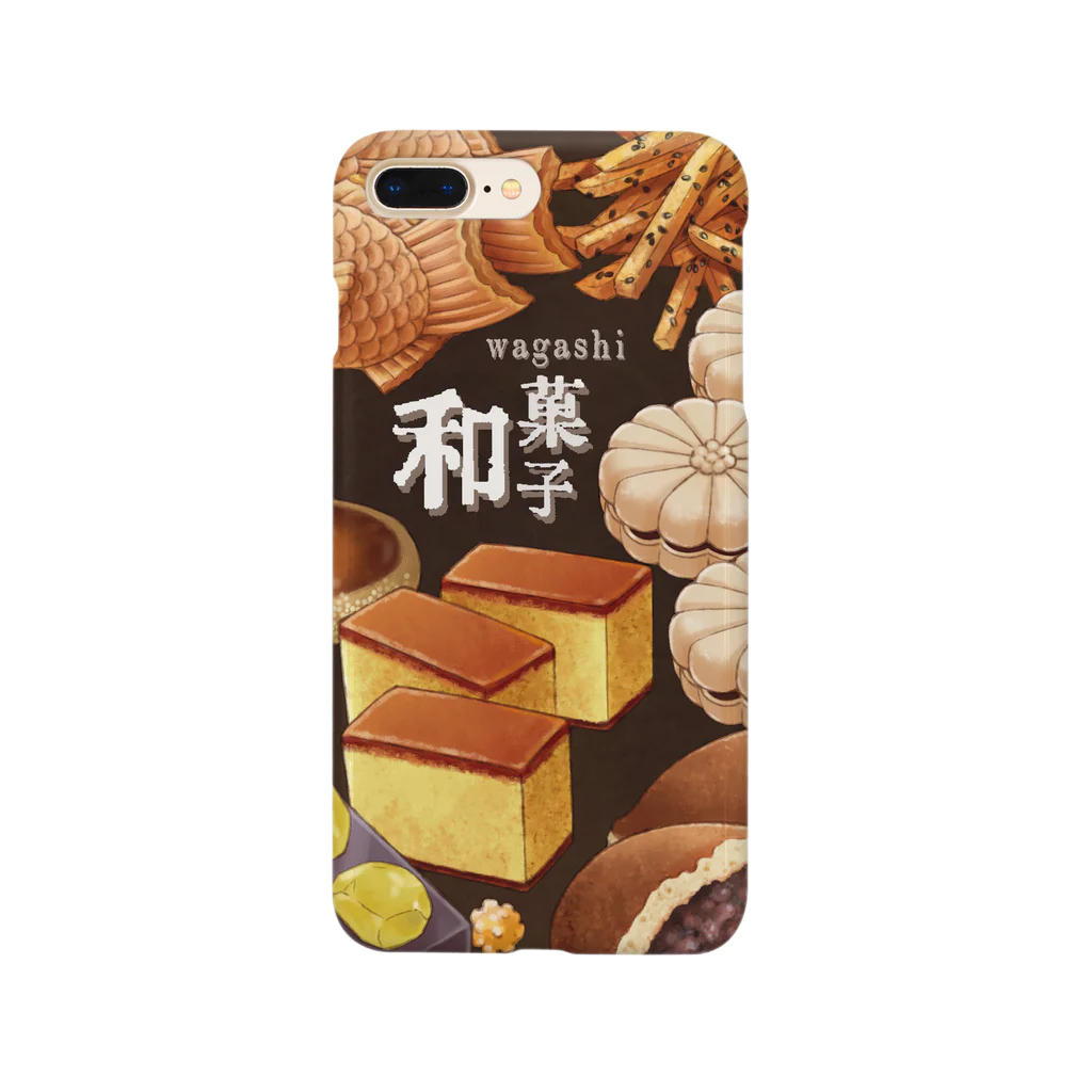 オペラの 和菓子 スマホケース