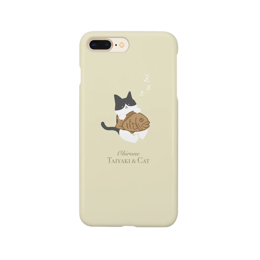 kushirookayuのお昼寝 たい焼き&ネコ Smartphone Case