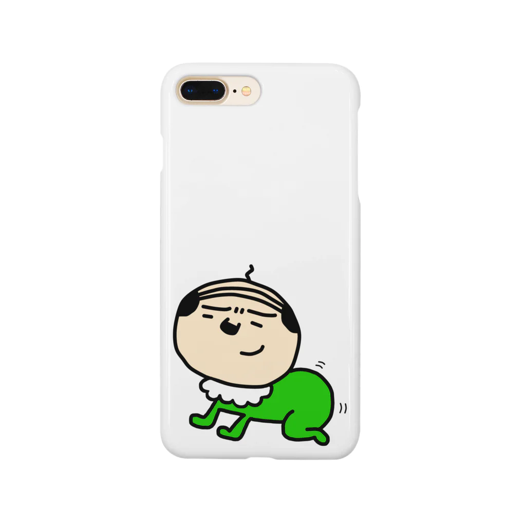 おやじとはんこと雑貨屋matahariのおやじベビーグリーン Smartphone Case