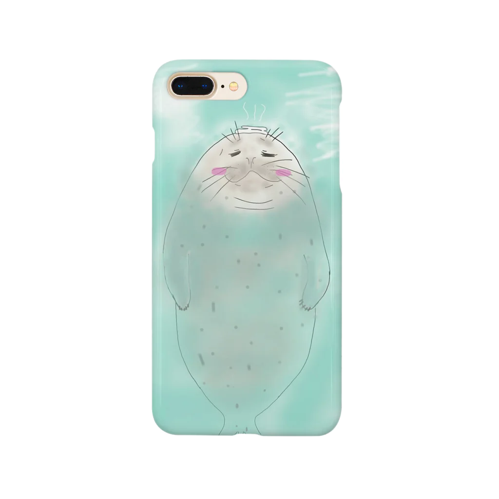 悠の温泉アザラシさん Smartphone Case