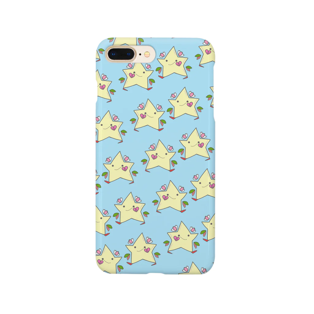 💜 . .蟲姫花凛. . 💜のヒトデチャーミング ケータイケース Smartphone Case