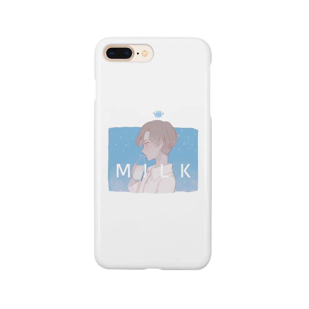 kiruta shopのmilk スマホケース