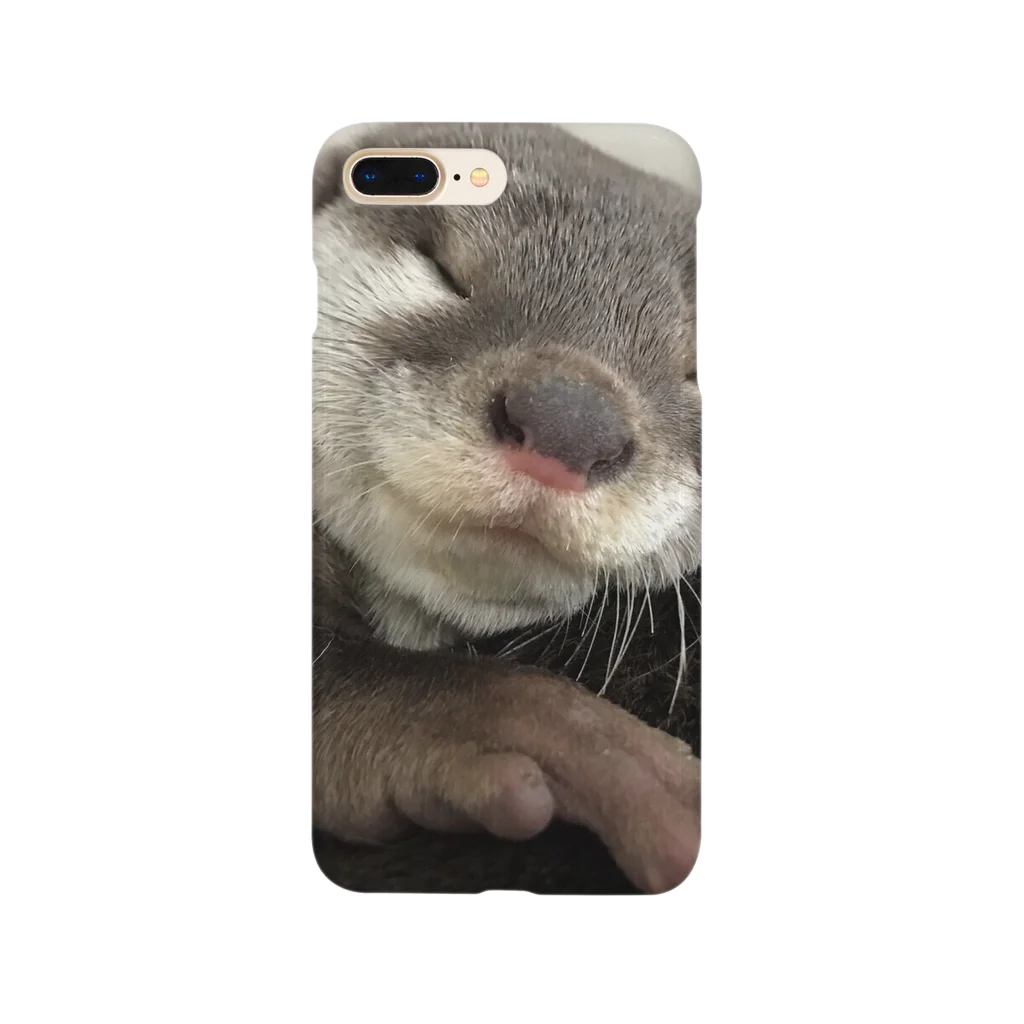 うさかふぇmimiSHOPの癒しかわうそ Smartphone Case