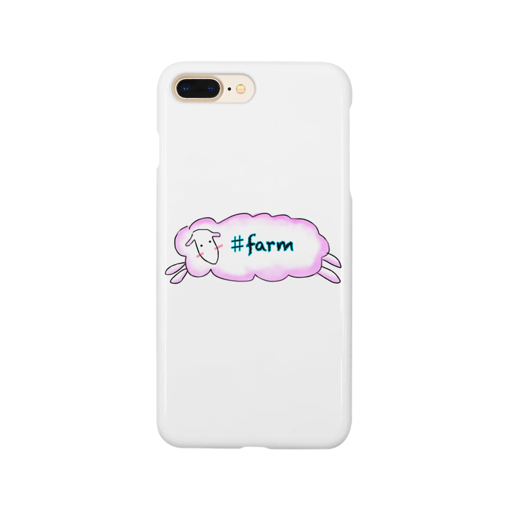 紫屋-vampire-の#farm Smartphone Case