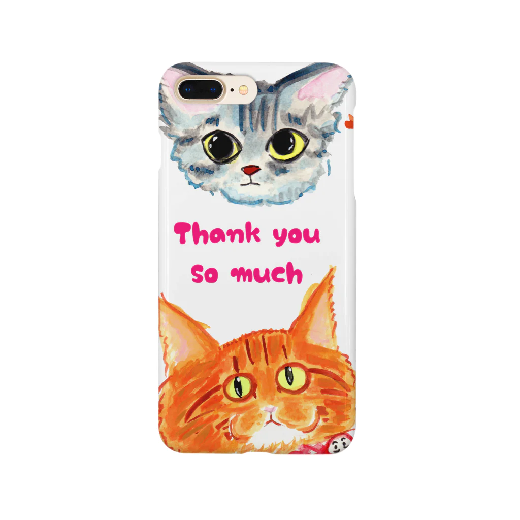 Tom&Dorothyのthank you so much 03 Smartphone Case