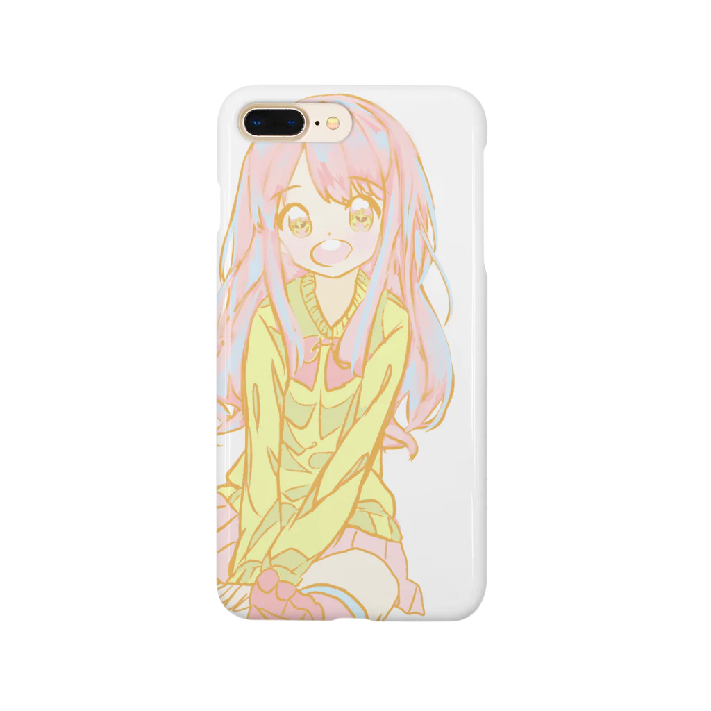 🌼*ﾟがーべらめらん*ﾟ🌼のニーソ少女 Smartphone Case