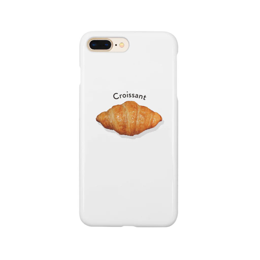パンとかおいしいものの焼き立てのクロワッサン Smartphone Case