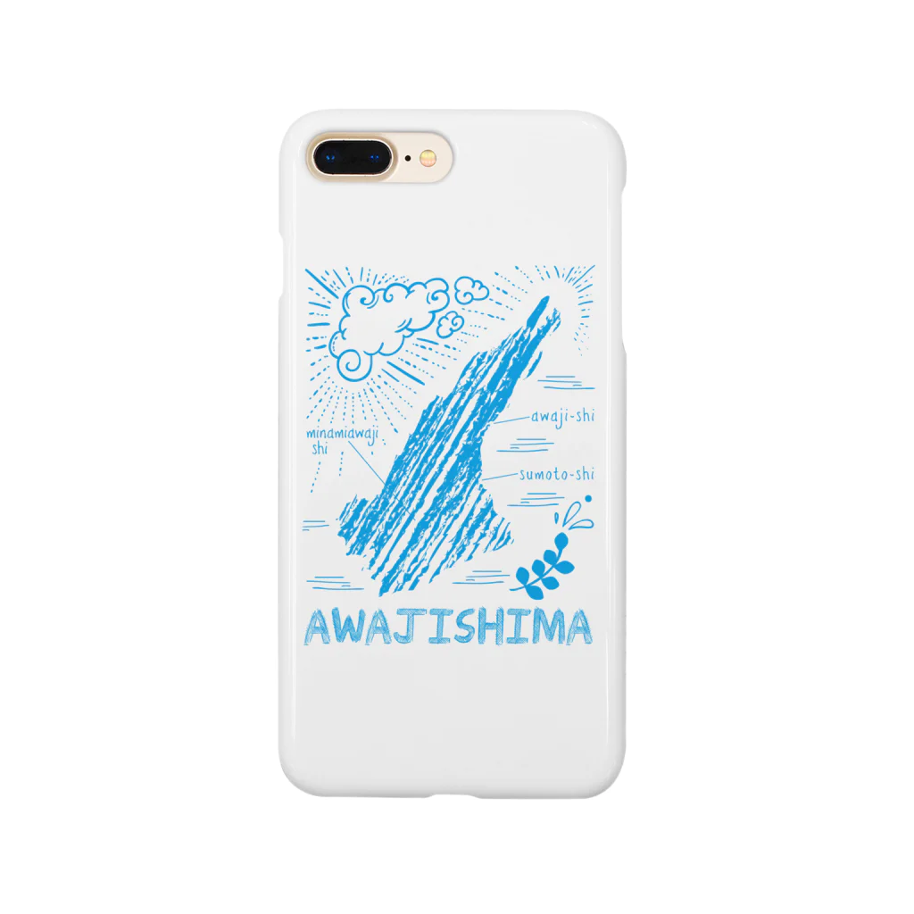 furusato_loveの淡路島デザイン04 Smartphone Case