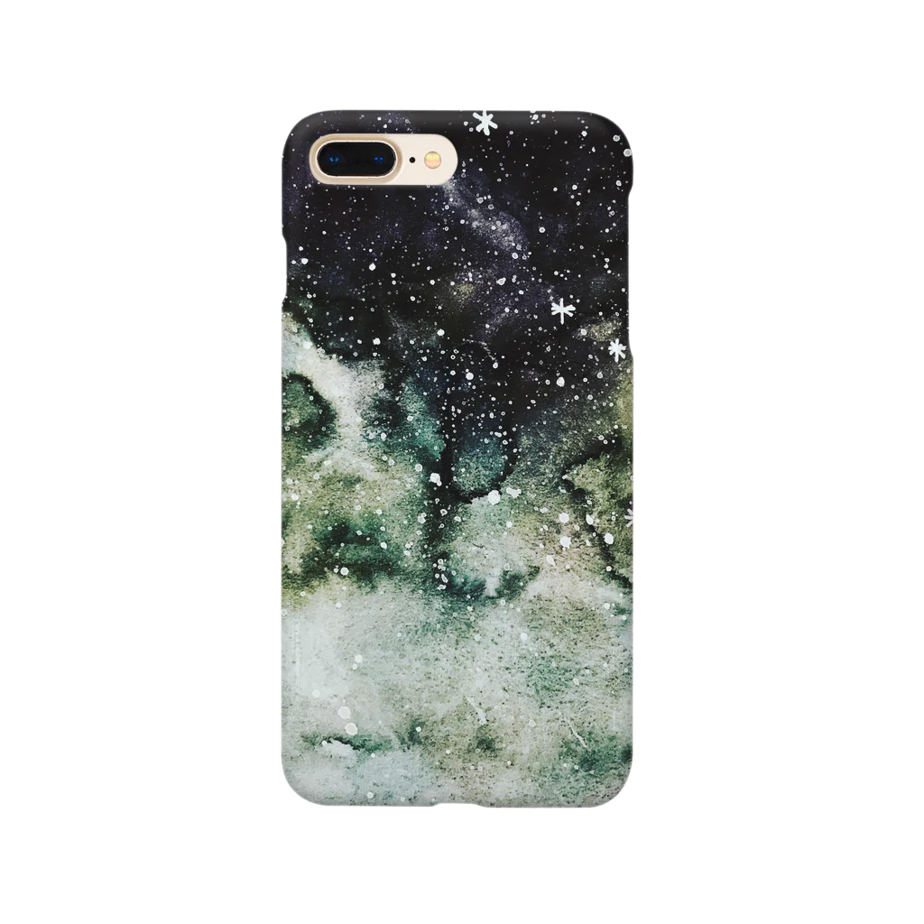 MRのsnow night Smartphone Case