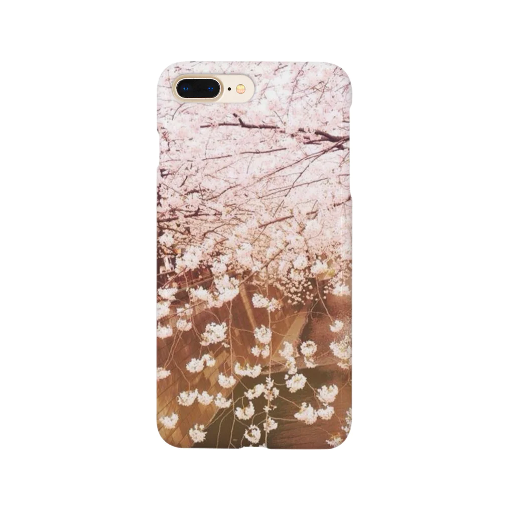 ハピなるショップの桜ひらひら Smartphone Case